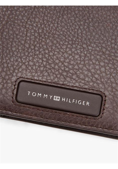 Portafogli TH Monogram in pelle con logo TOMMY HILFIGER | AM0AM13252GB6